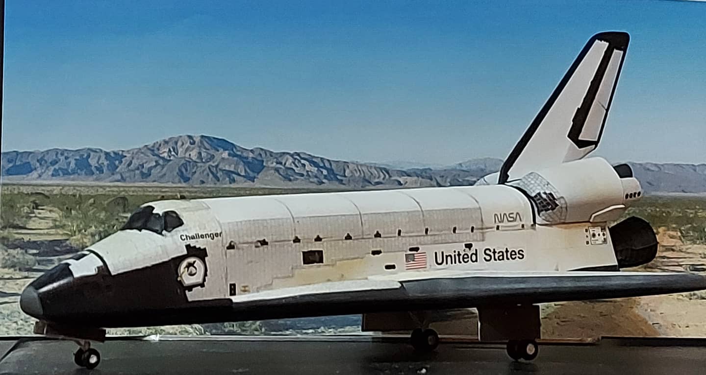 1/100 scale Late Era Shuttle Orbiter AFRSI & White Tile Decal Set 